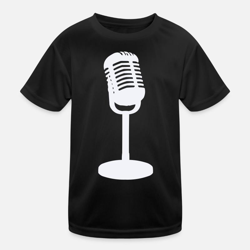 Mikrofon Kinder Funktions-T-Shirt