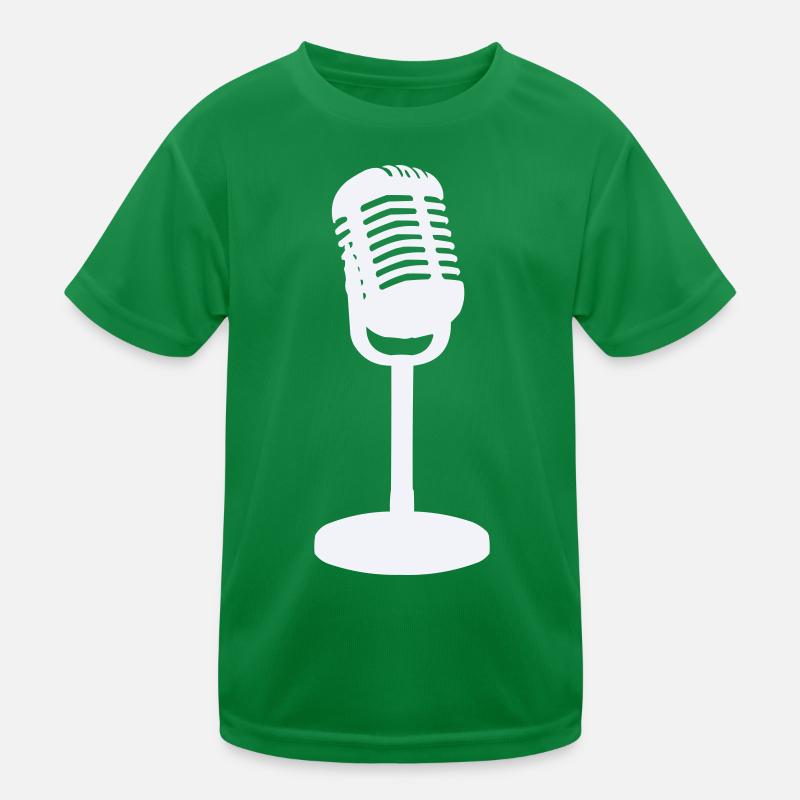 Mikrofon Kinder Funktions-T-Shirt