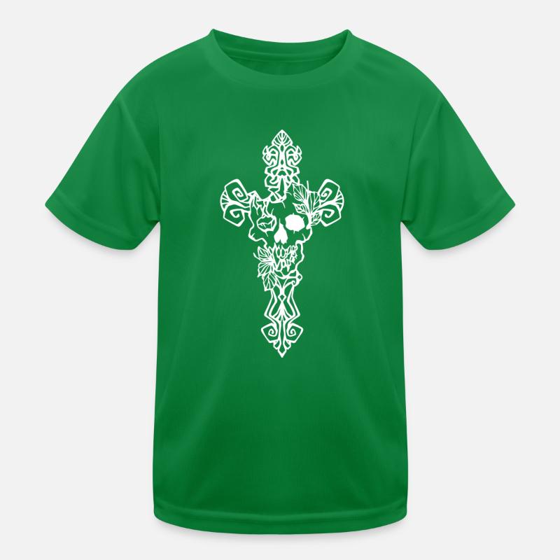 Croix gothique T-shirt sport Enfant