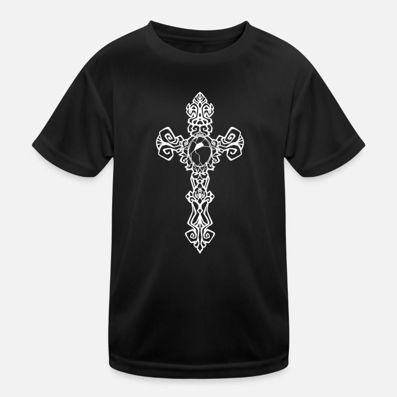 Gothic cross Kids Functional T-Shirt