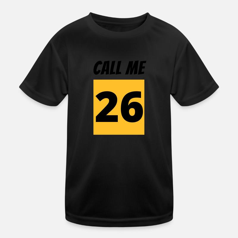 Call Me 26 Kinder Funktions-T-Shirt
