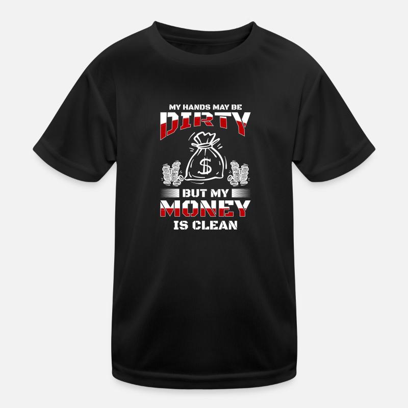 Success Purse Happy Motivation Kids Functional T-Shirt