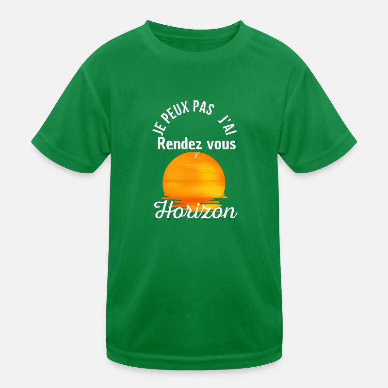 je peux pas j'ai rendez-vous à l'horizon T-shirt sport Enfant