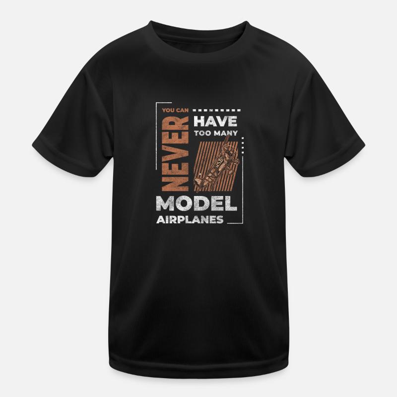 Model Airplanes Hobby Airplanes Model Airplanes Kids Functional T-Shirt
