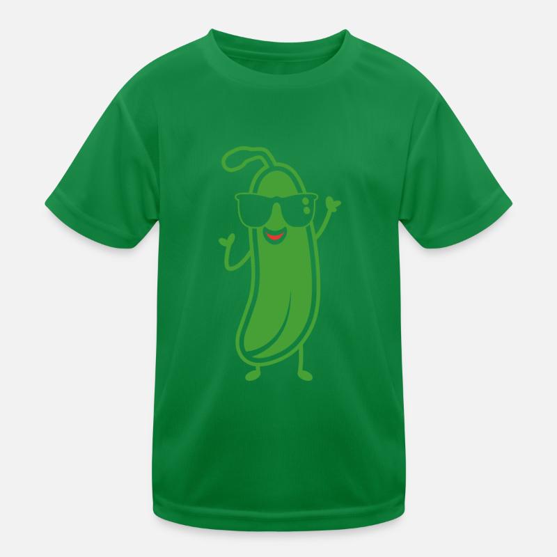 Zucchini Kinder Funktions-T-Shirt