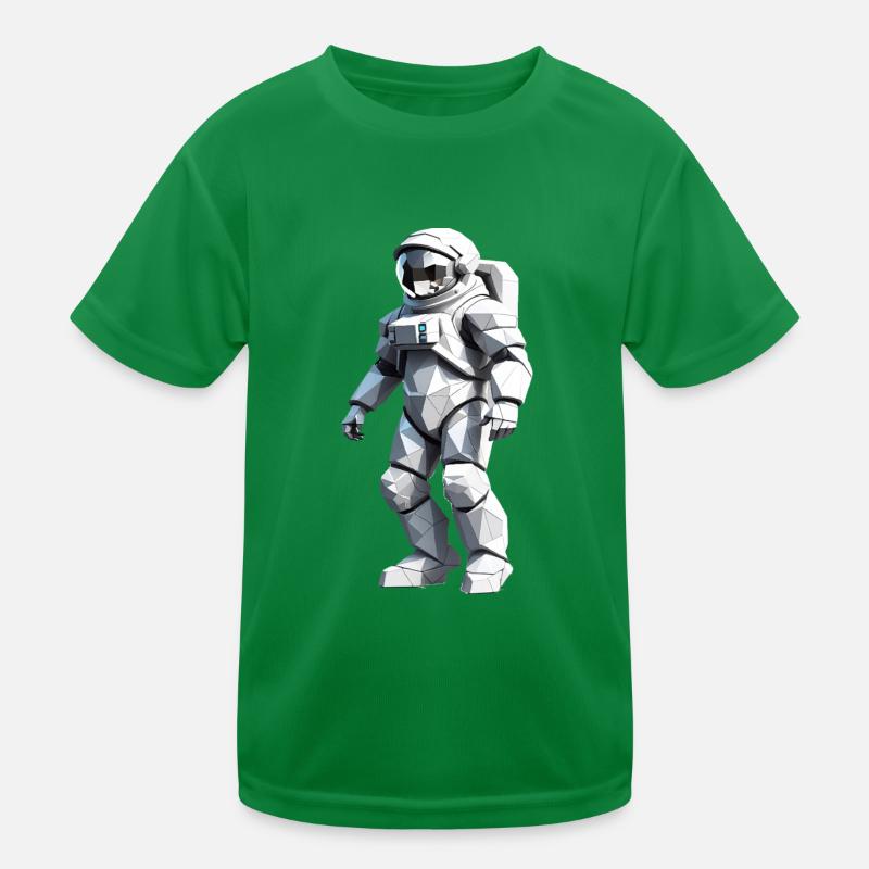 Astronaut - Profession Design Sticker Kids Functional T-Shirt