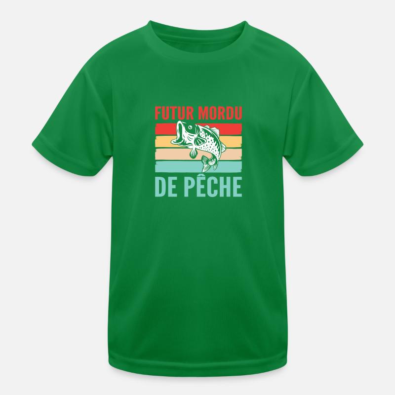 Mordu de Pêche pour bébé T-shirt sport Enfant