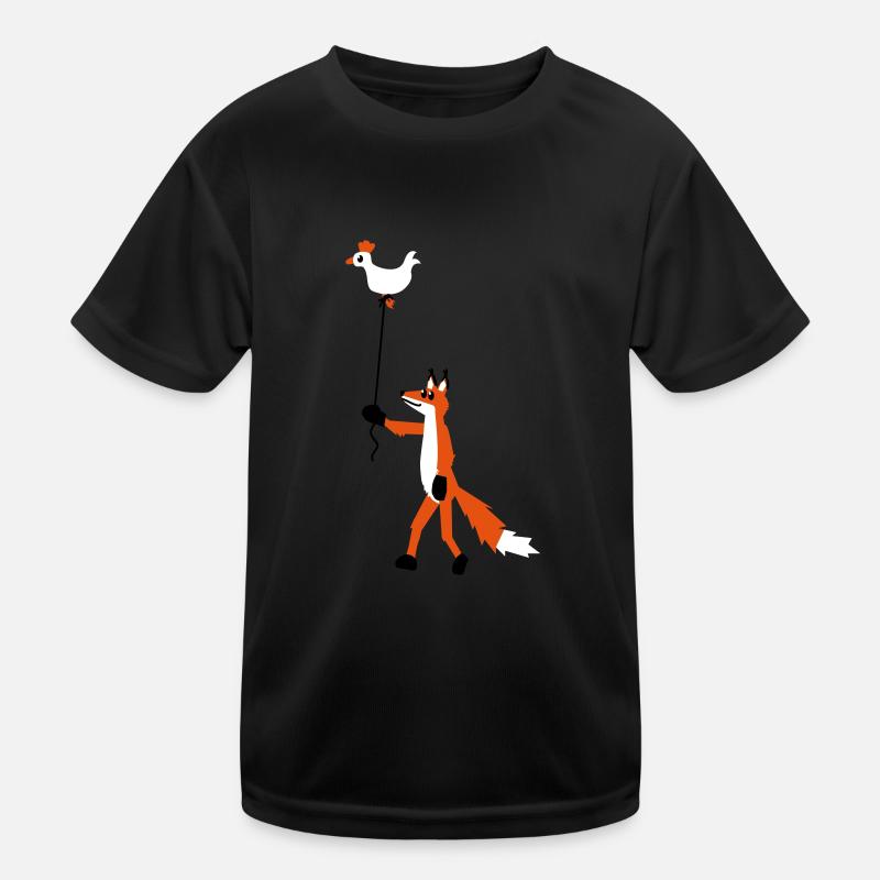 Fuchs und Henne Kinder Funktions-T-Shirt