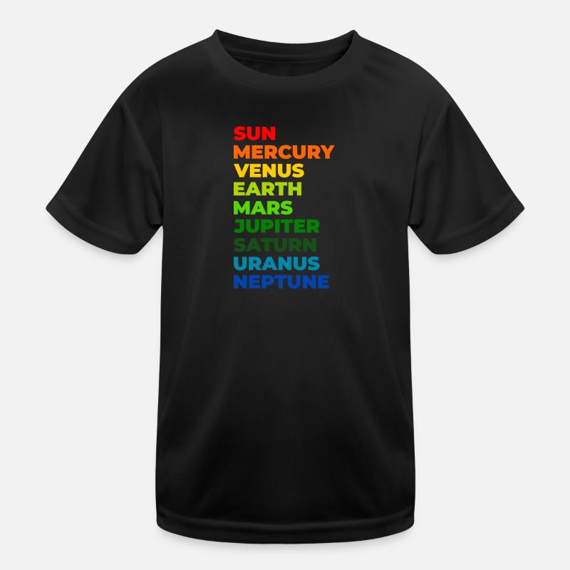 Solar system Kids Functional T-Shirt