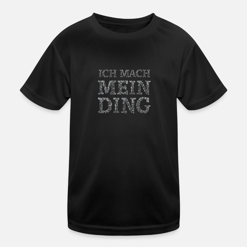 Visual Shirts / Ich mach mein Ding Kinder Funktions-T-Shirt