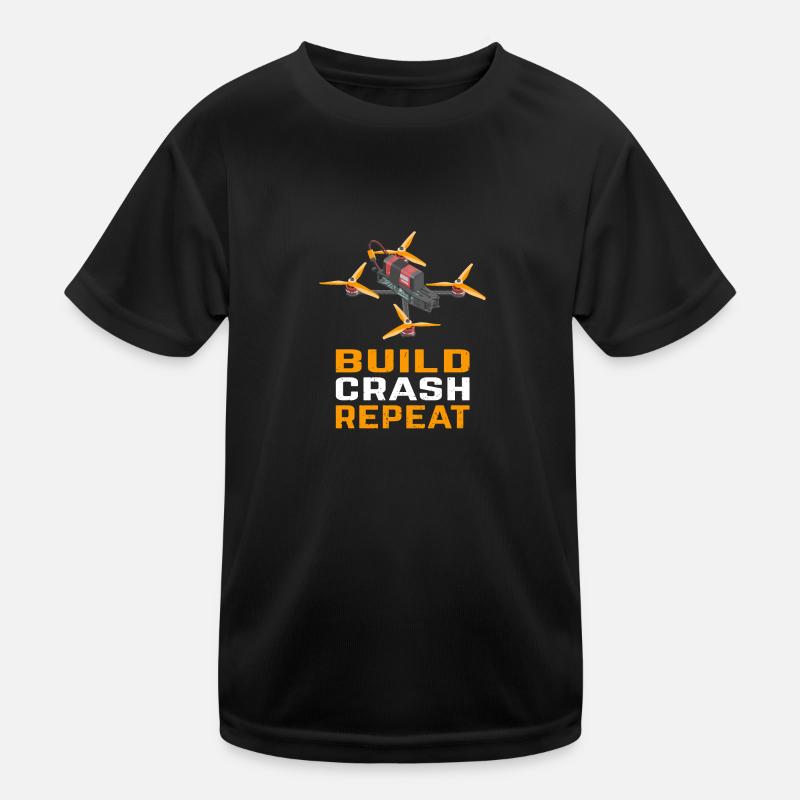 Construire un drone de répétition d’accident T-shirt sport Enfant