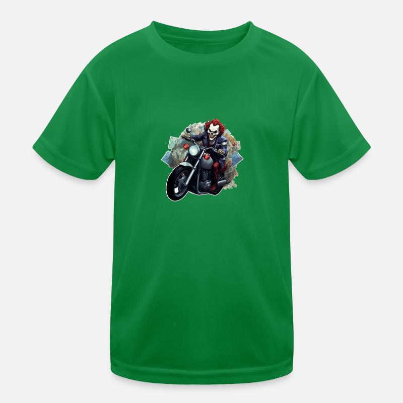 Killer Clown Kids Functional T-Shirt