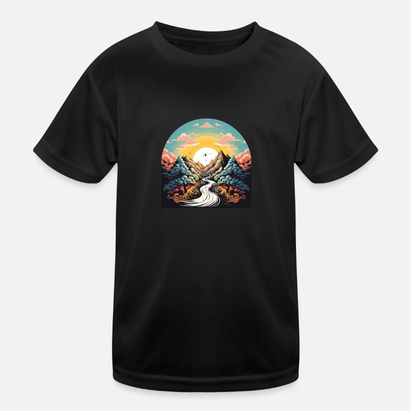 Other Worlds in the Great Universe and a Sun Kids Functional T-Shirt