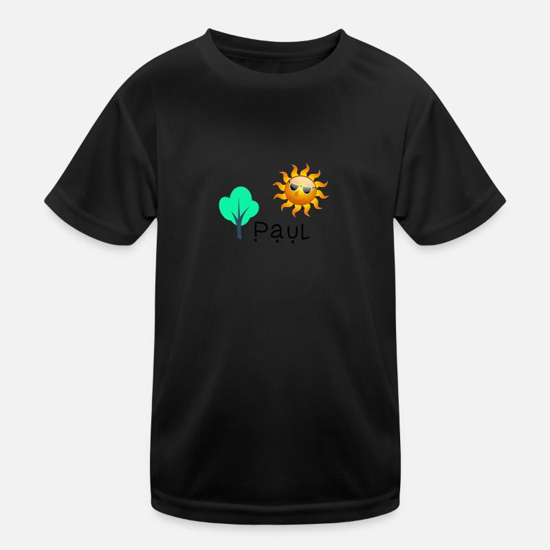 Paul Kinder Funktions-T-Shirt