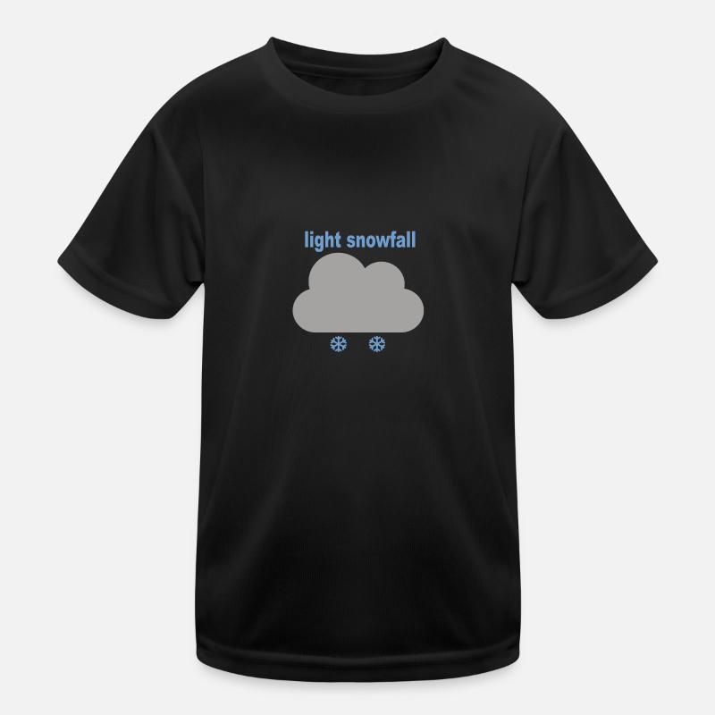 Légères chutes de neige T-shirt sport Enfant