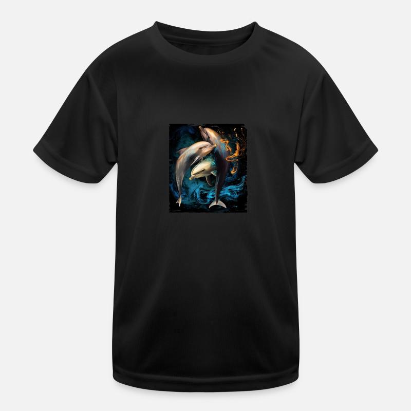 Drapeau de dauphin T-shirt sport Enfant