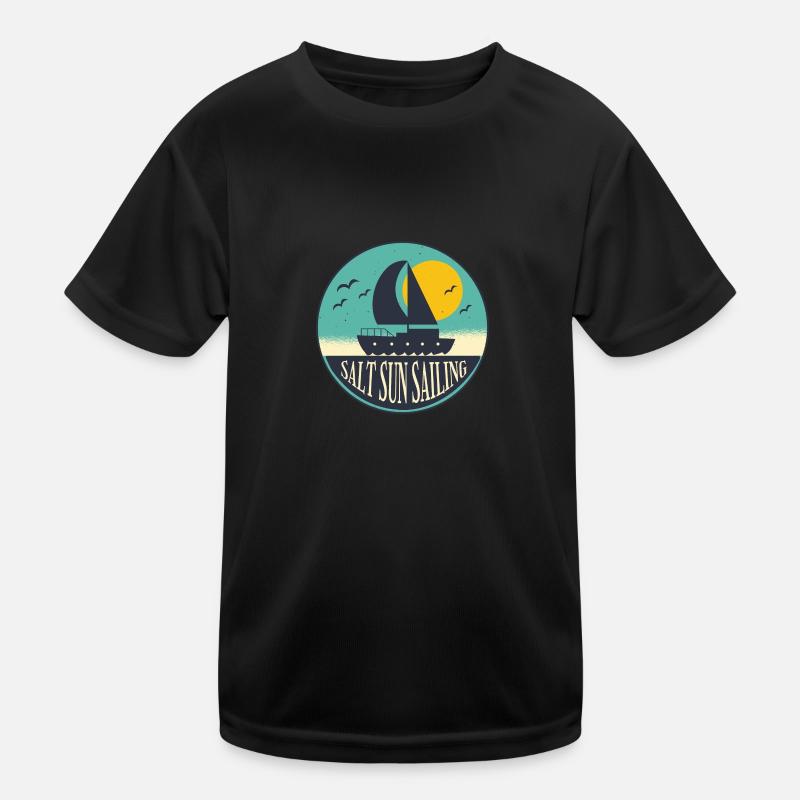 Salt Sun Sailing Kids Functional T-Shirt