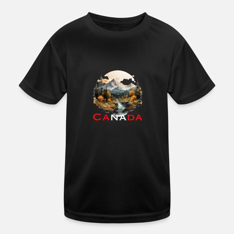 Canada Nature T-shirt sport Enfant