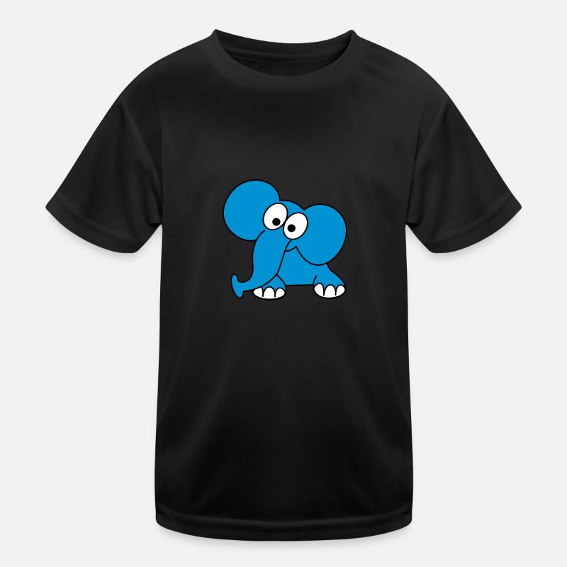 elefant Kinder Funktions-T-Shirt