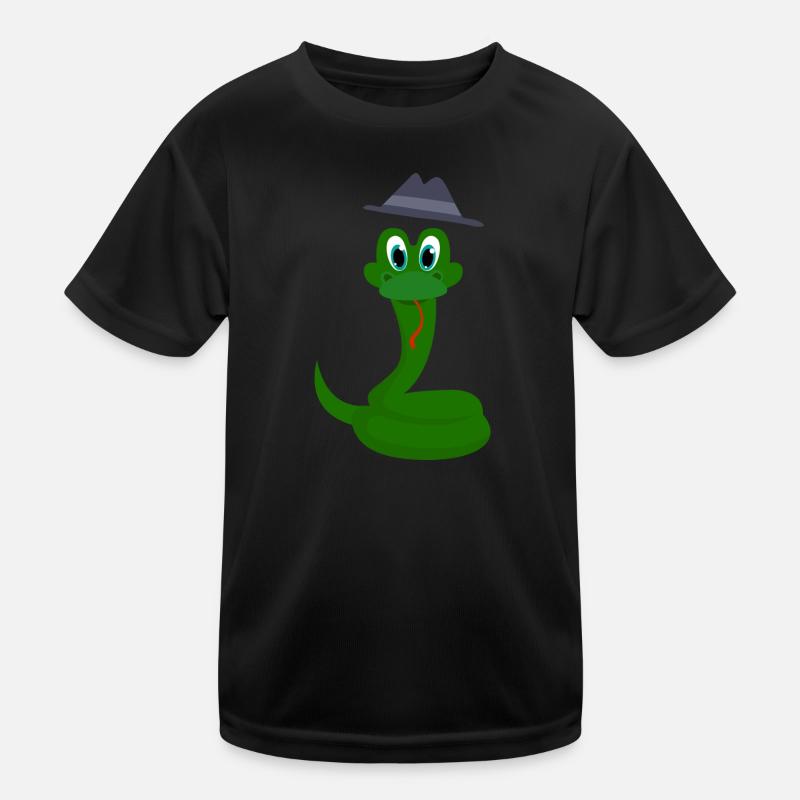 Snake Kids Functional T-Shirt