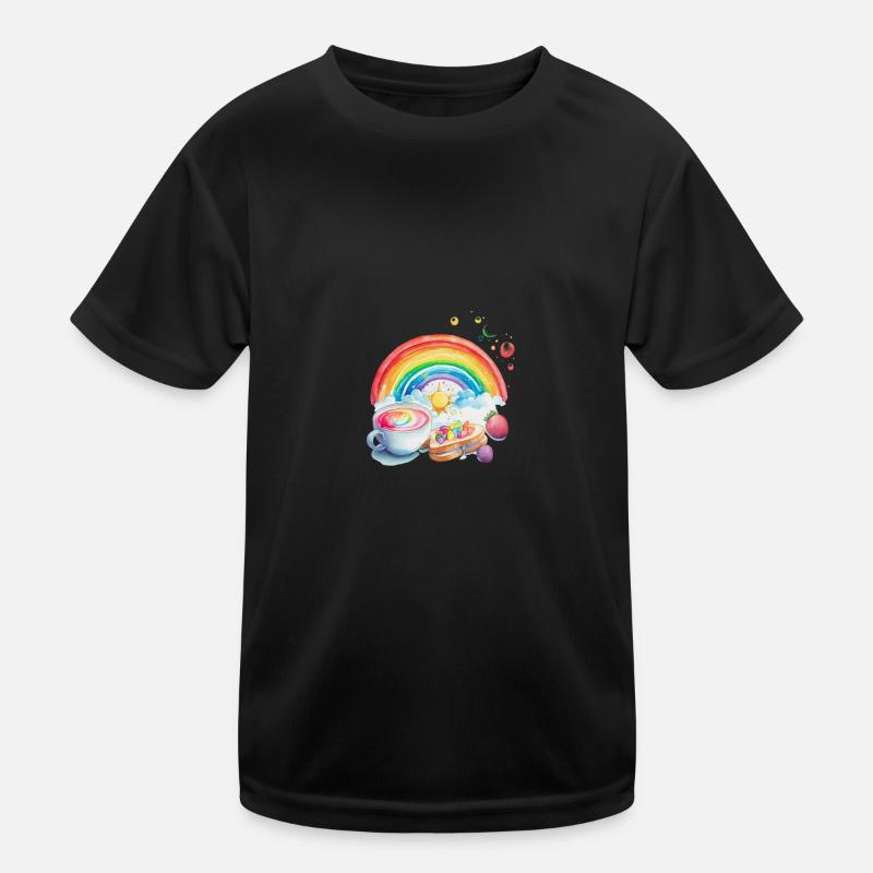 LUNCH - RAINBOW Kids Functional T-Shirt