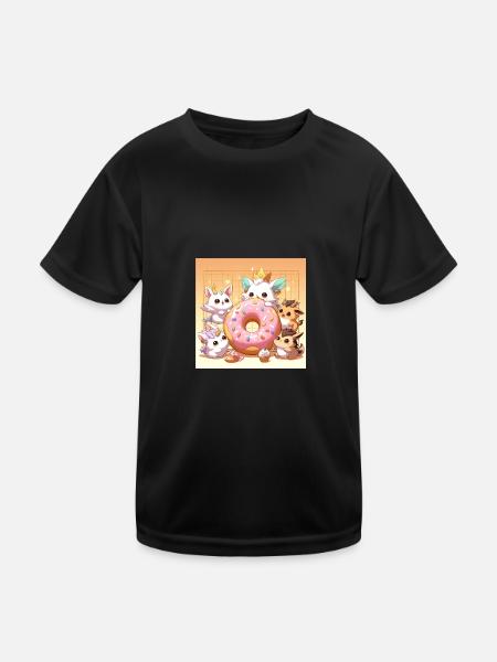 Cutie Pies - Kids Functional T-Shirt - black