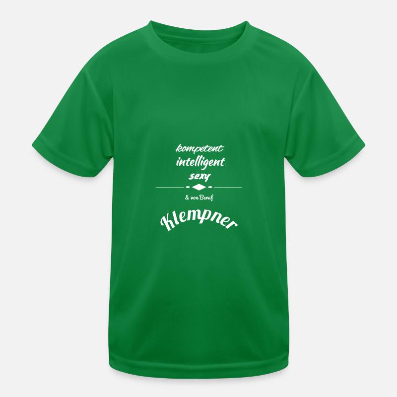 Klempner Kinder Funktions-T-Shirt
