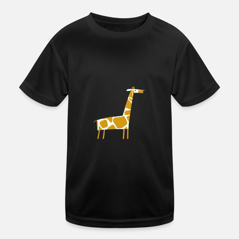 Giraffe illustration T-shirt sport Enfant