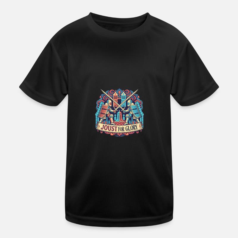 Armure médiévale de la Renaissance Knight Knight T-shirt sport Enfant