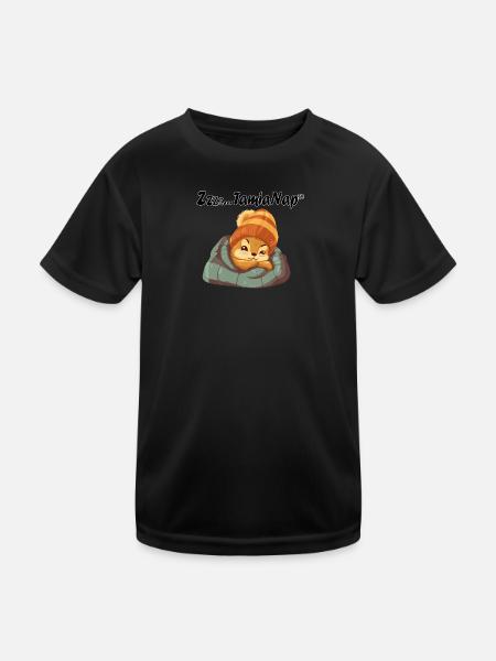 Tamia nap - Kids Functional T-Shirt - black - Front