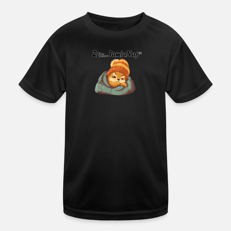 Tamia nap - Kids Functional T-Shirt - black