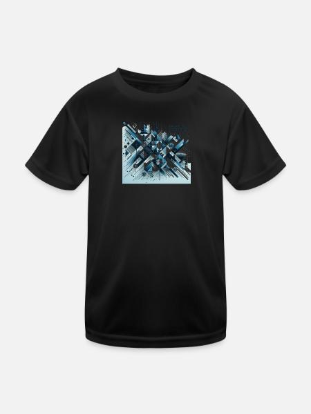 Season's Greetings - Kinder Funktions-T-Shirt - Schwarz