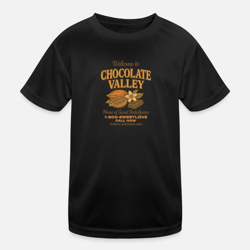 Vallée du chocolat T-shirt sport Enfant