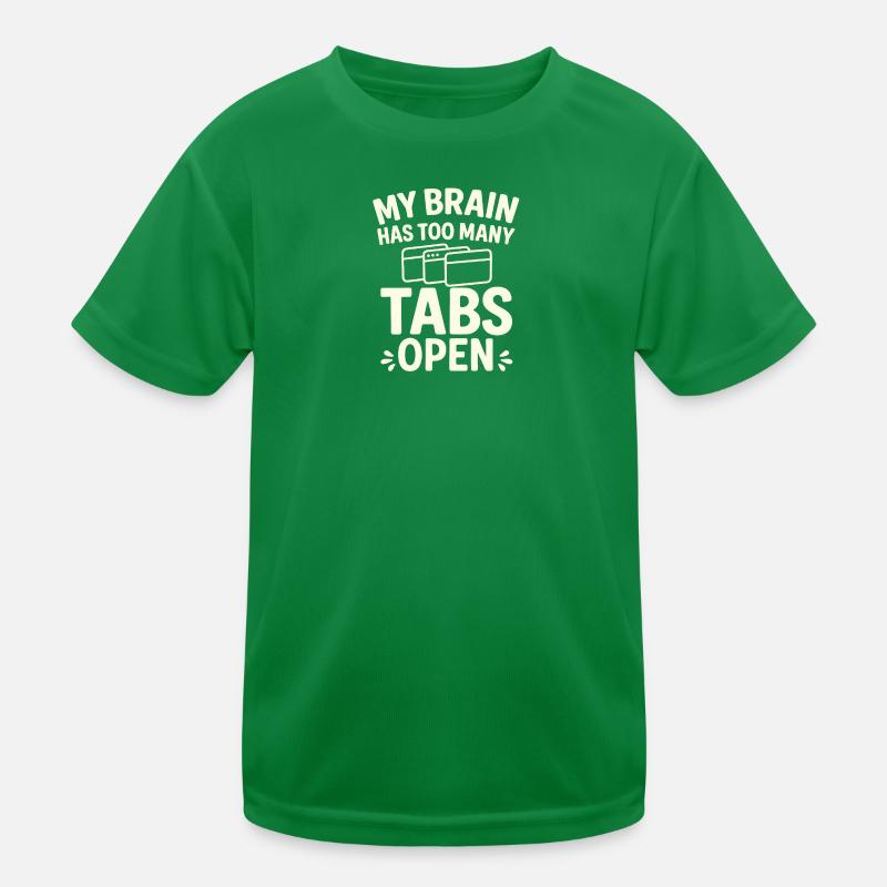Tabblad overbelasting Functioneel T-shirt voor kinderen