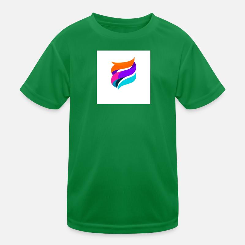 Bunte Ribbon-Form Abstrakt Kinder Funktions-T-Shirt