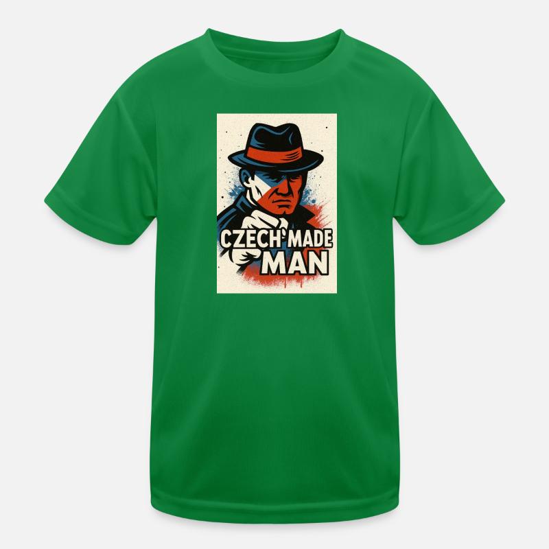 Czech Made Man Kids Functional T-Shirt