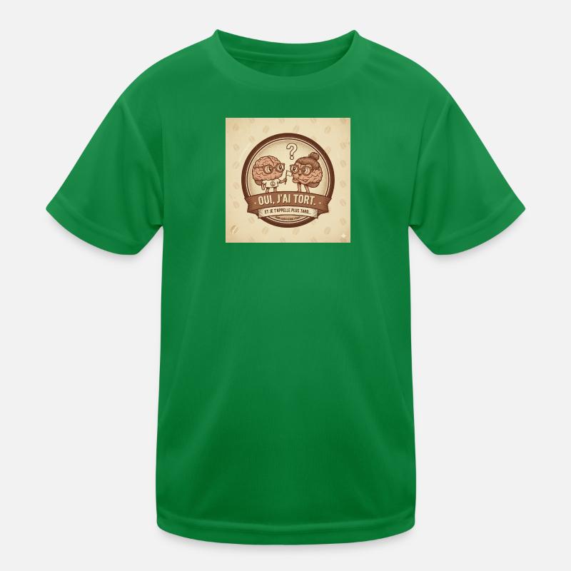 I'm Wrong - Duo Brain Kids Functional T-Shirt