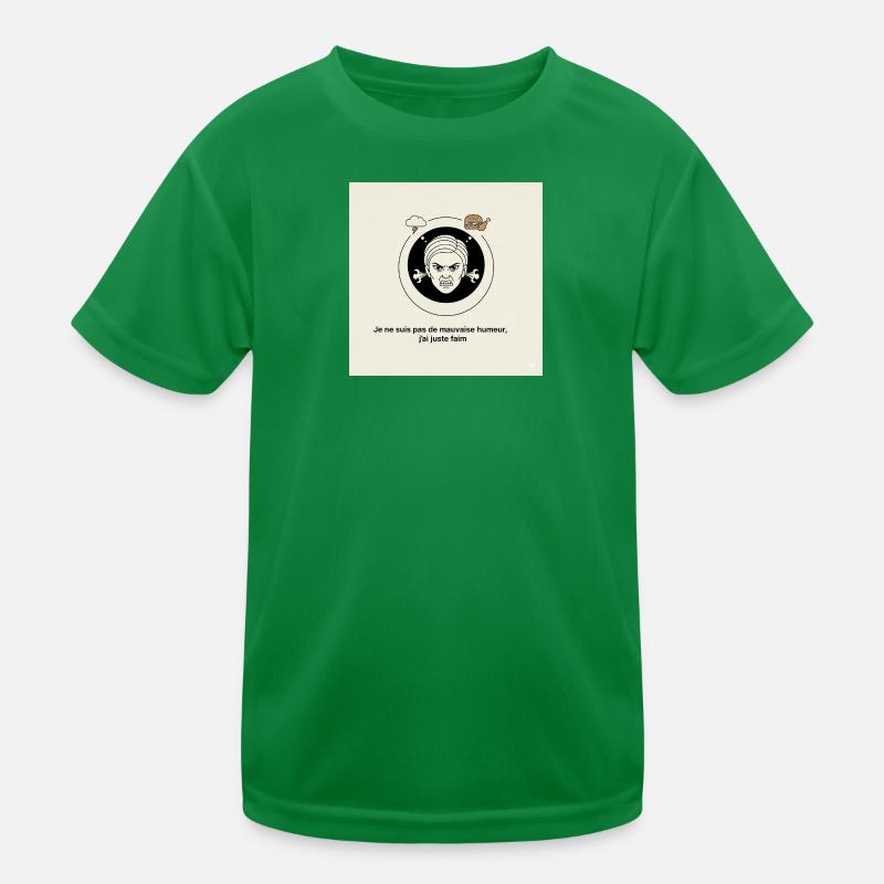 Furious Hunger: Angry Face und Snack Kinder Funktions-T-Shirt