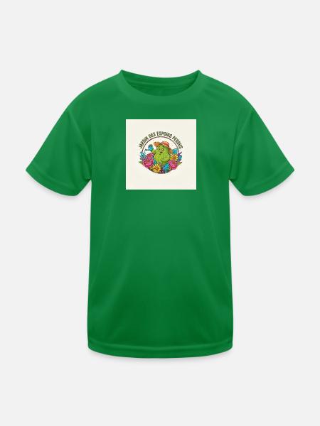 Garten der verlorenen Hoffnungen - Kinder Funktions-T-Shirt - Kelly Green - Vorne