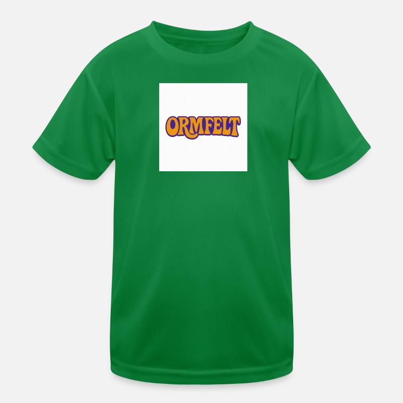 ORMFELT Retro Logo Kids Functional T-Shirt