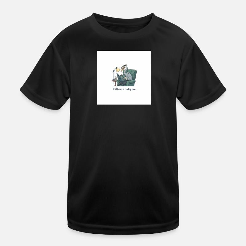 Quantum Bird Reading in Armchair Kids Functional T-Shirt