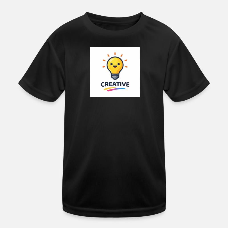 Creative flash of light design Kids Functional T-Shirt