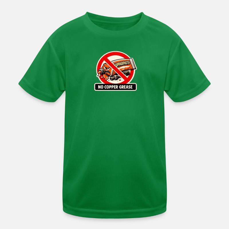 No copper paste Kids Functional T-Shirt