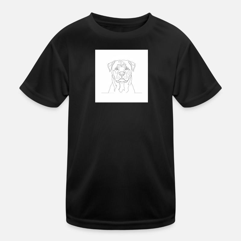 Rottweiler Kinder Funktions-T-Shirt