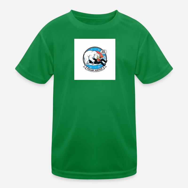PolarJustice Cartoon Kids Functional T-Shirt