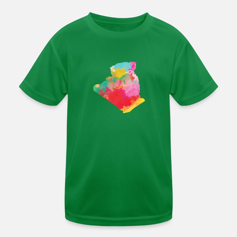 Algerien Kinder Funktions-T-Shirt