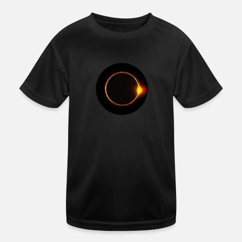 Sonnenfinsternis Kinder Funktions-T-Shirt