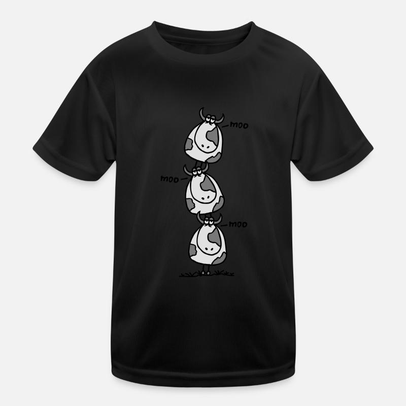 kuehe_3c Kids Functional T-Shirt