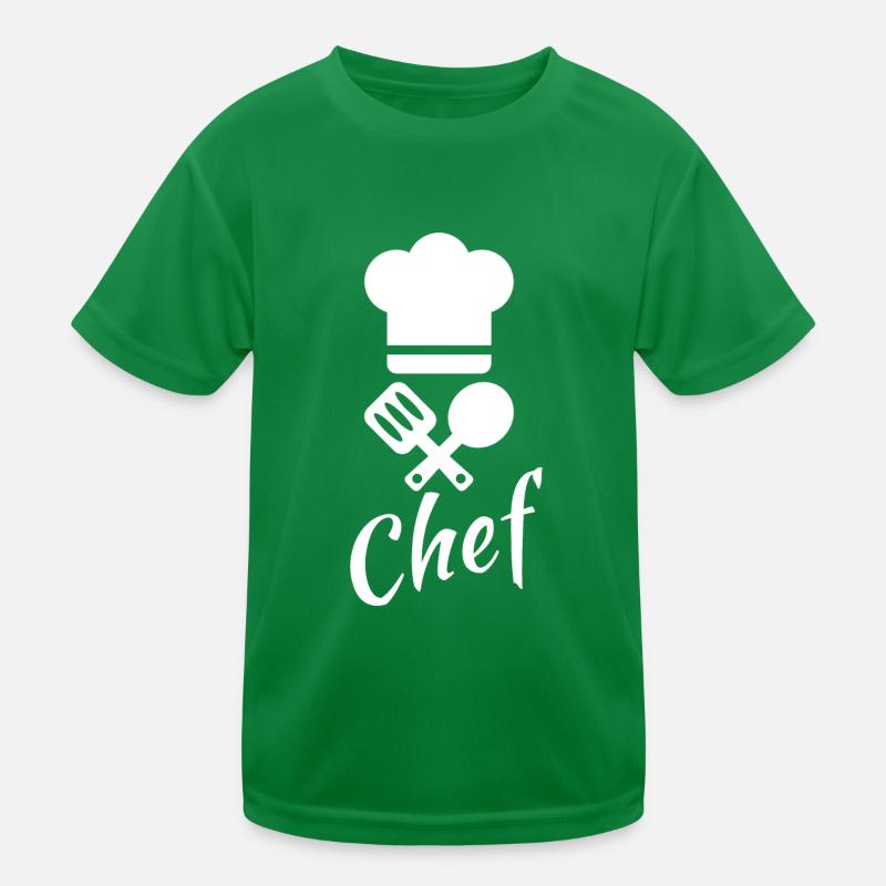 Chefkoch Kinder Funktions-T-Shirt