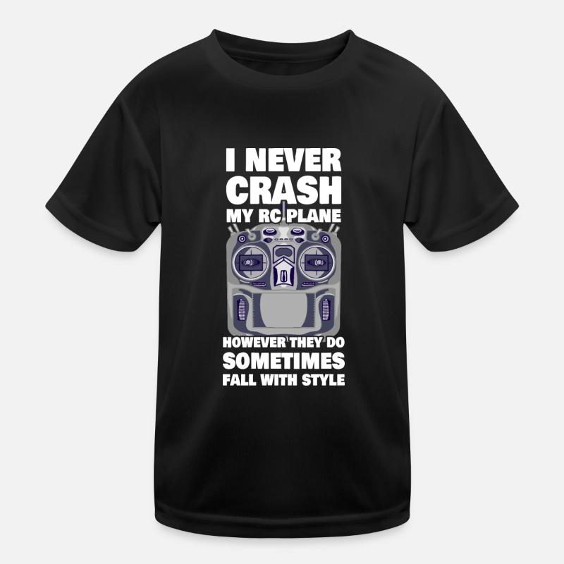 RC Avion RC Pilote Avion télécommandé T-shirt sport Enfant